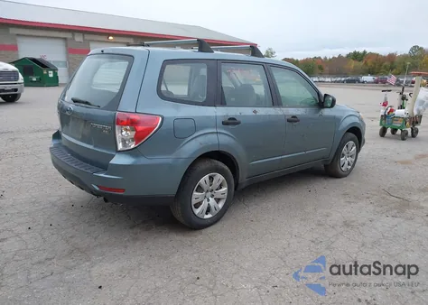 2010 Subaru Forester 2.5X from USA, damaged, VIN JF2SH6AC3AH705991